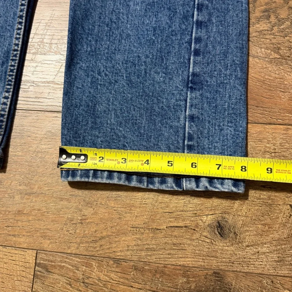 Levis 505 Regular Fit Straight Leg Mens‎ Blue Denim Jeans W34 L32 Medium Wash